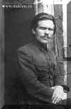 Nestor Makhno at a camp for displaced persons, Romania 1921