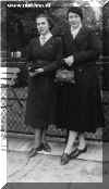 Galina A. Kuzmenko and Elena (Makhno's wife and daughter) in the 1940s